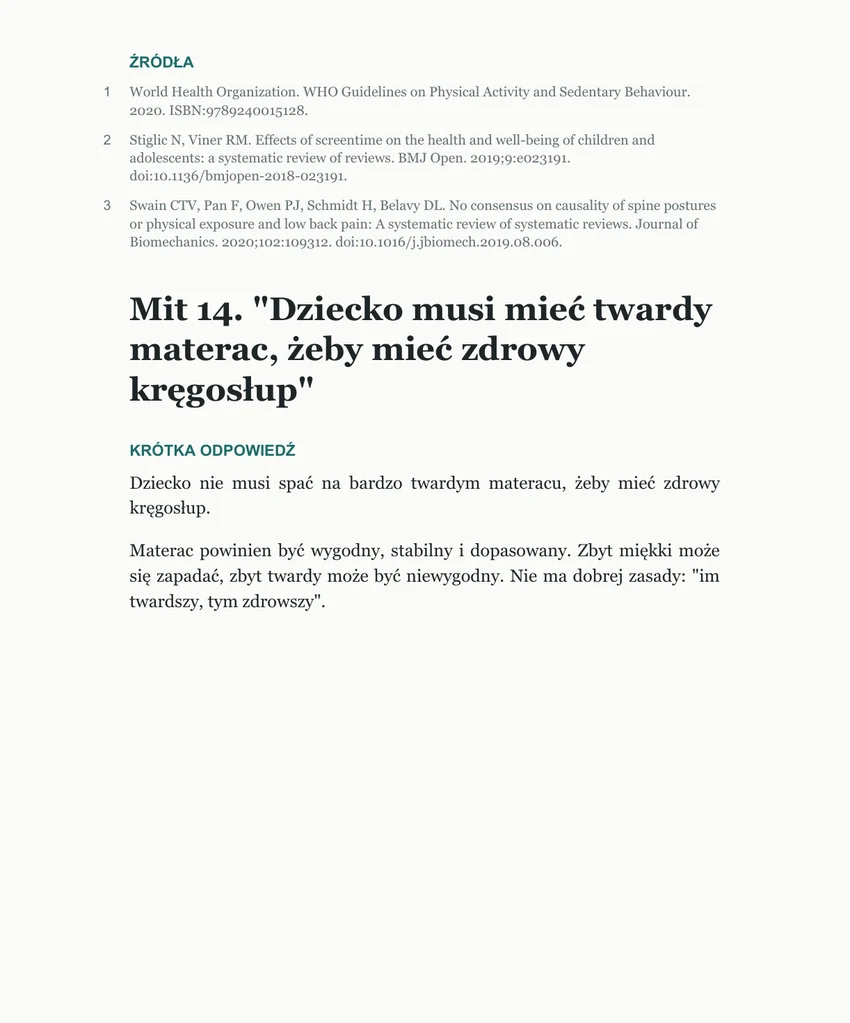 Strona z książki Nie garb się