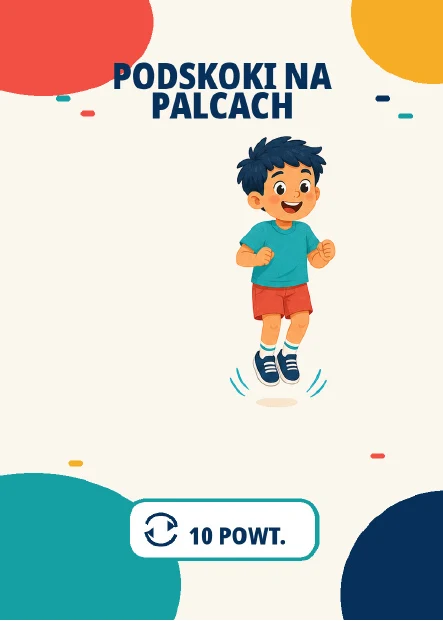 Karta: Podskoki na palcach